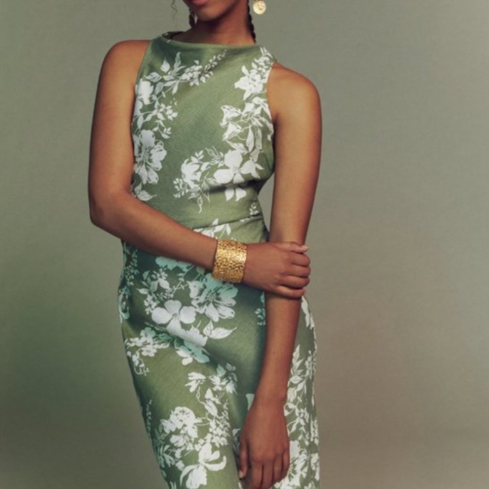 NWT Reformation Casette Sage Dress Size 8